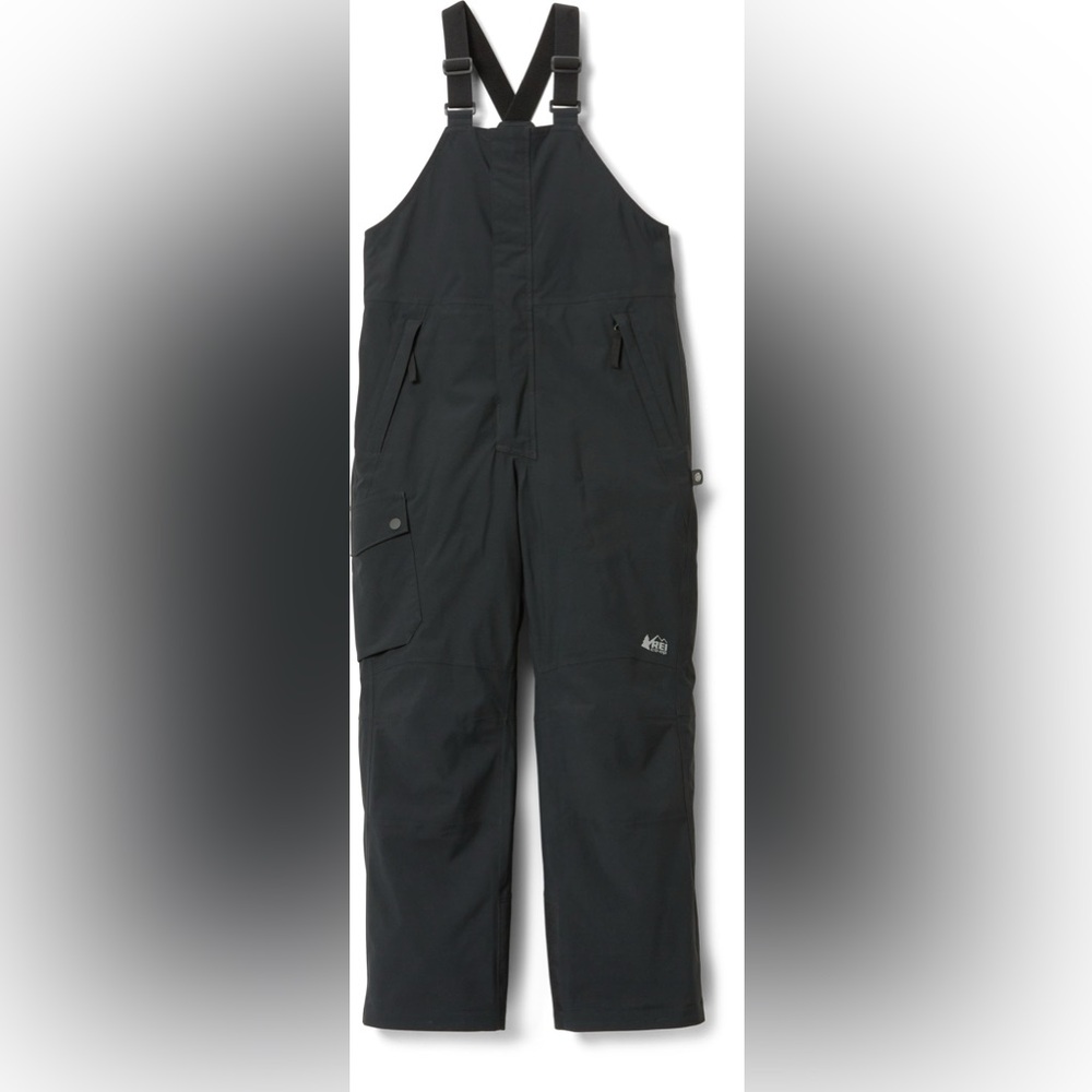 Rei Co-op Timber Mountain Overalls - Kids' L (14/16) in black